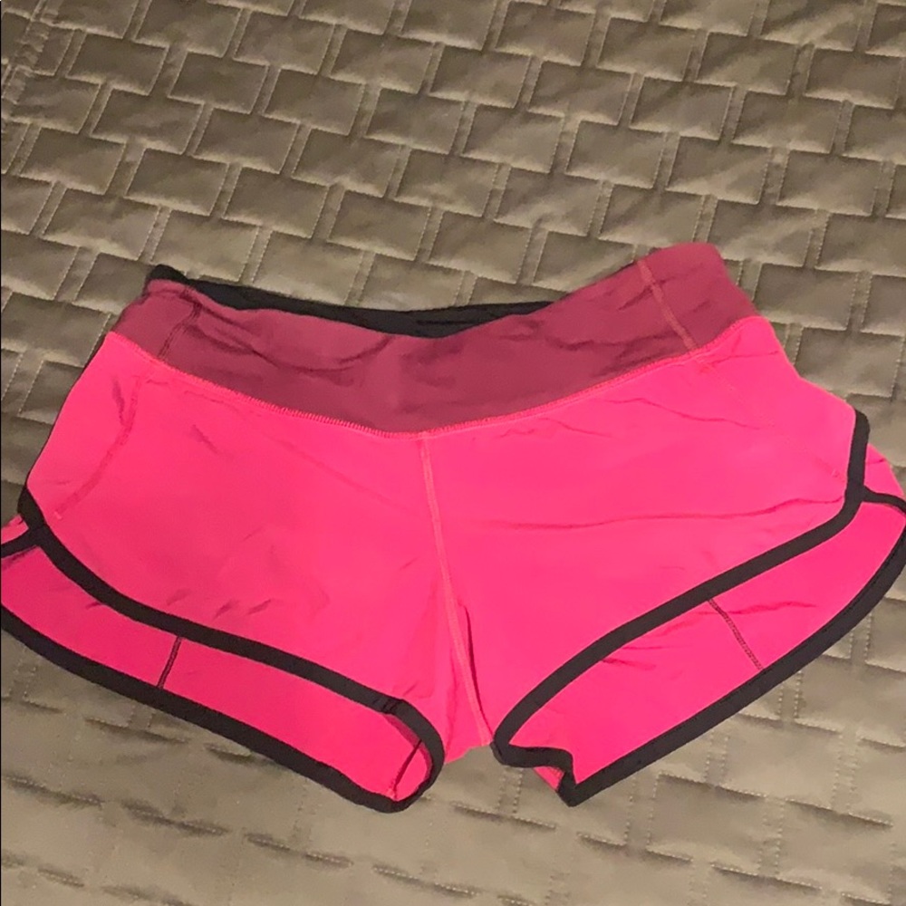 Lululemon shorts.